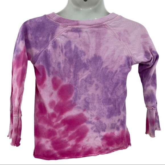 Guess Jeans Heart Tie Dye Long Sleeve Top Size 3T - Picture 2 of 9